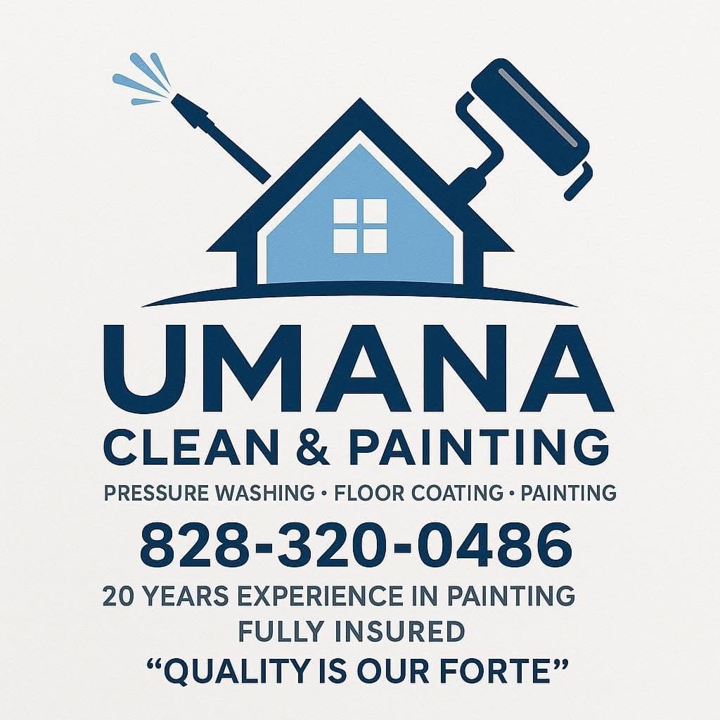 Umana clean and painting — Hickory logo